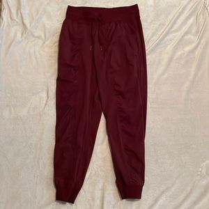 Lululemon Red Merlot Dance Studio Jogger - Size 8